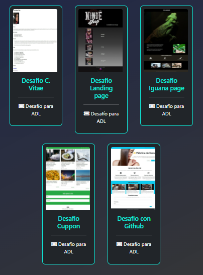 Screenshot del Portafolio de Paz